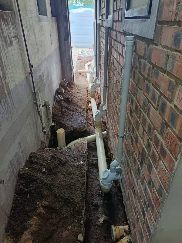 Plumbing : Before & After